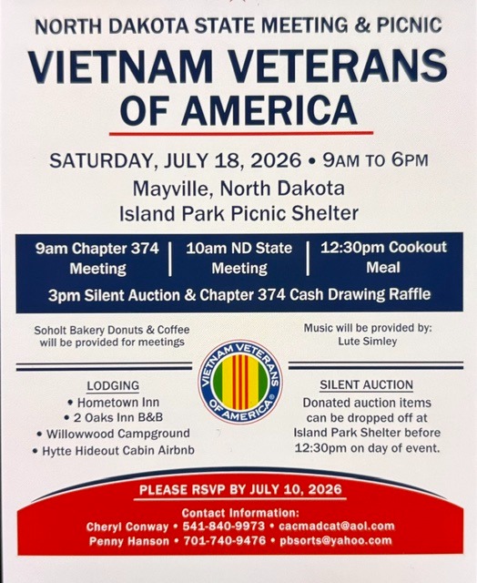 ND VVA State Meeting & Picnic