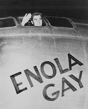 Paul Tibbet Waving