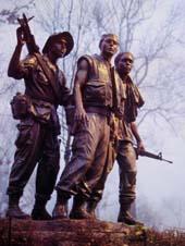 Three Servicemen Statue - Vietnam Memorial - Washington, DC