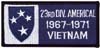 Americal 23rd Infantry Div. Vietnam Patch - 1967-1971